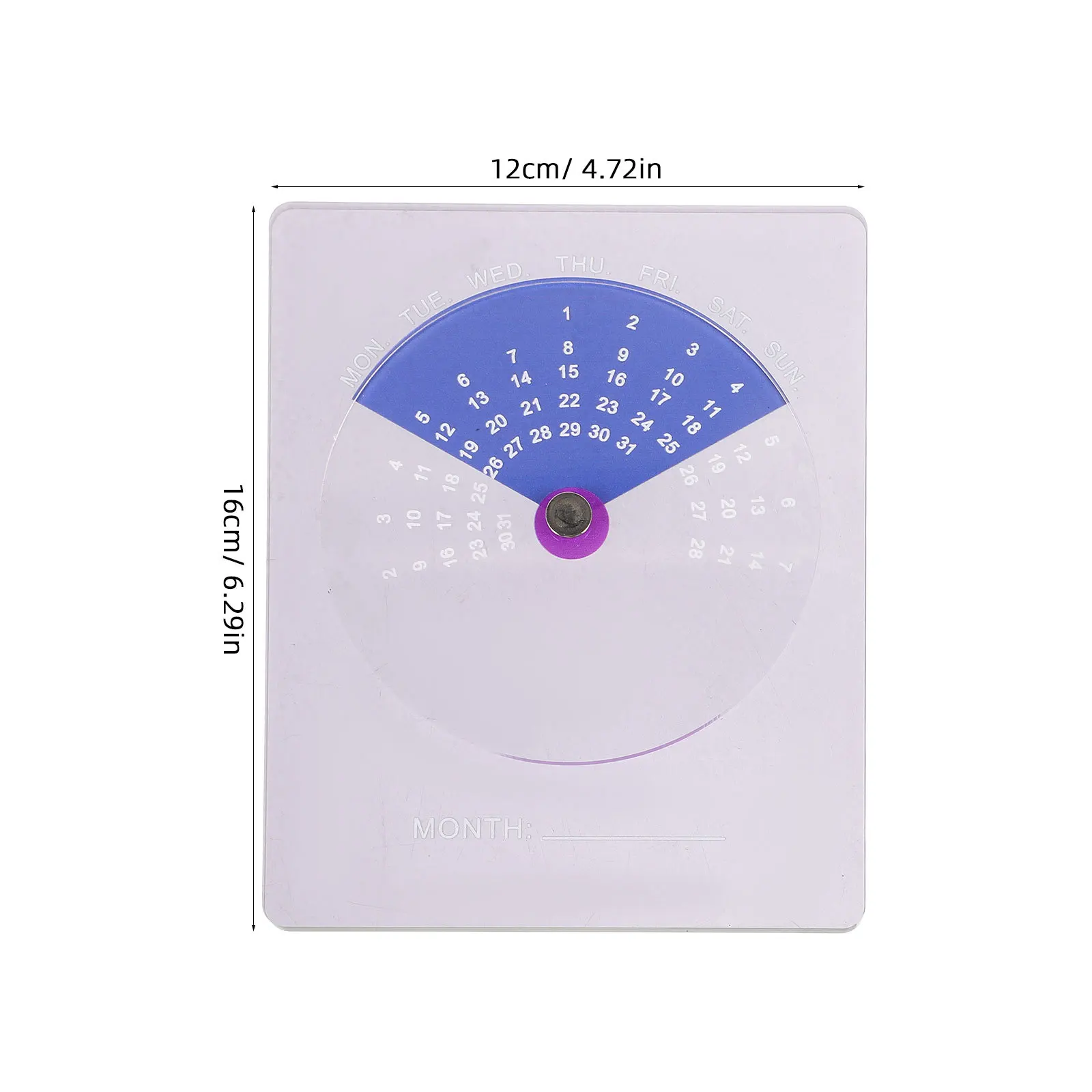 2025 Acrylic Perpetual Desk Calendar Rotating Disc Minimalist Home Decoration Acrylic Calendar Office Desk Decor