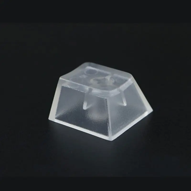 F3KE Crystal Keycaps, ABS Backlit Keycaps with Transparent Layer Cherry MX Compatible for Mechanical Keyboards, Full 10 Set