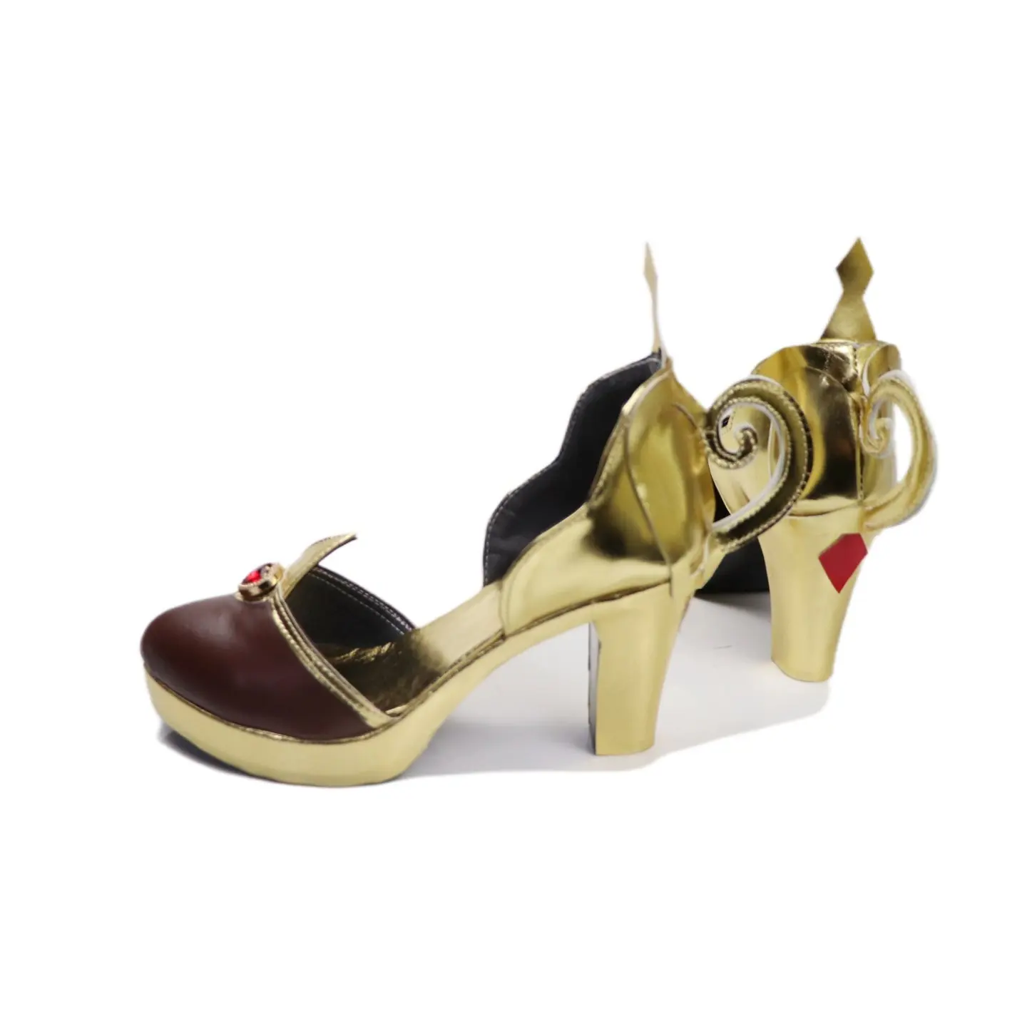 Jeu Genshin Impact Alice Cosplay chaussures Alice Cosplay chaussures bottes pour Hallowmas fête carnaval adulte femmes hommes