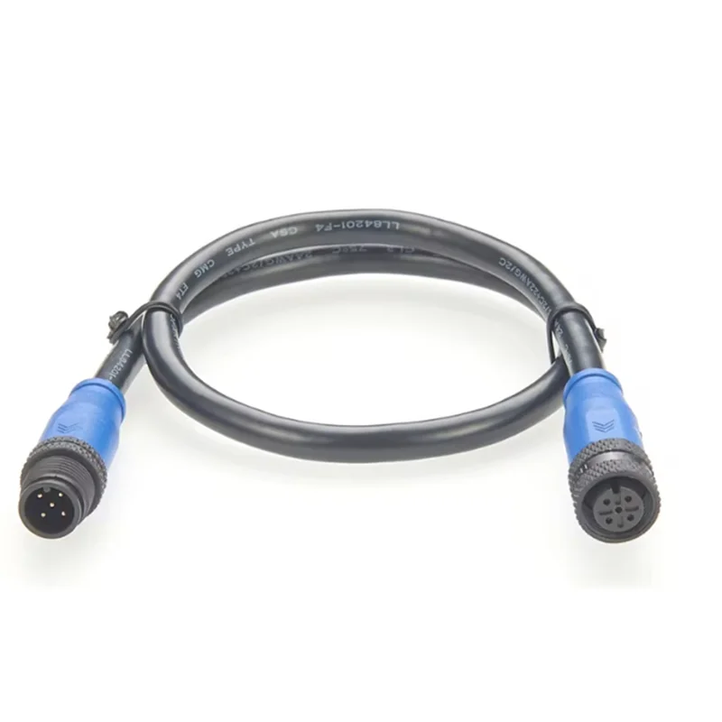 NMEA 2000 Backbone Drop Cable IP67 1/2' M12 5 Pin Marine Network Extension Line For Garmin Lowrance Simrad B&G