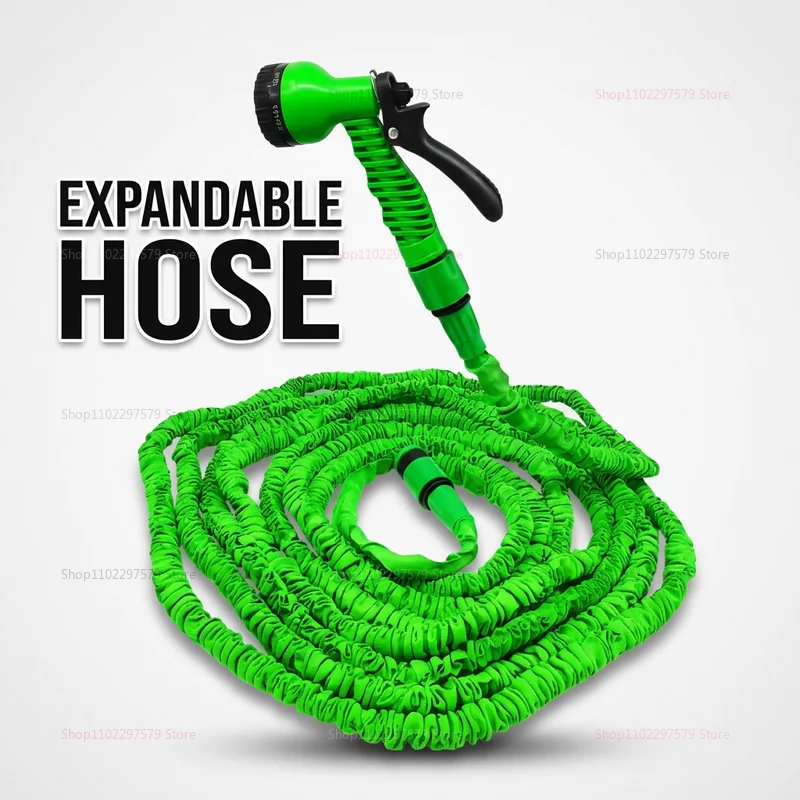 Garden Hose Pipe Water Hose Expandable Magic Hose 7 Patterns Water Gun Foam Pot flexible reels hose Car Wash Gun Sprayer