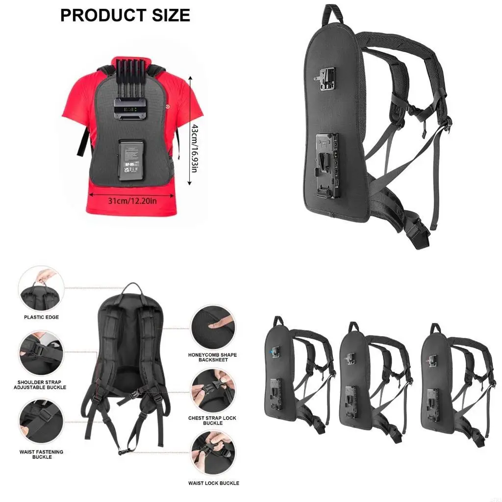 

27ra Photography Gear Portable рюкзативный стиль v Mount Batter