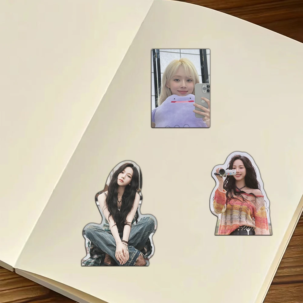 8 Stuks Creatieve Karakter Vrouwen Groep Sticker Persoonlijkheid Sticker Diy Box Notebook Sticker