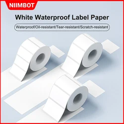 Niimbot B21/B1/B3S Mini Thermal Portable Printer White Sticker Tear-proof Water Adhesive Lable 30-50mm For Tag Price Marking