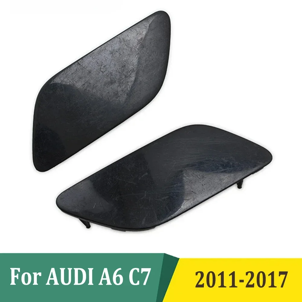 

Для AUDI A6 C7 2011-2017 пластиковый передний бампер автомобиля, крышка омывателя фар, распылительная насадка для фар, автоаксессуары