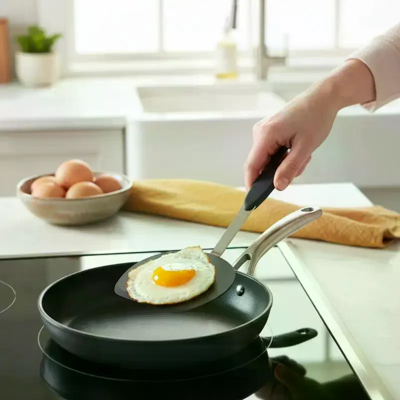 Cat Shaped Nonstick Slotted Nylon Spatula Heatproof Handle For Frying Eggs Pancakes