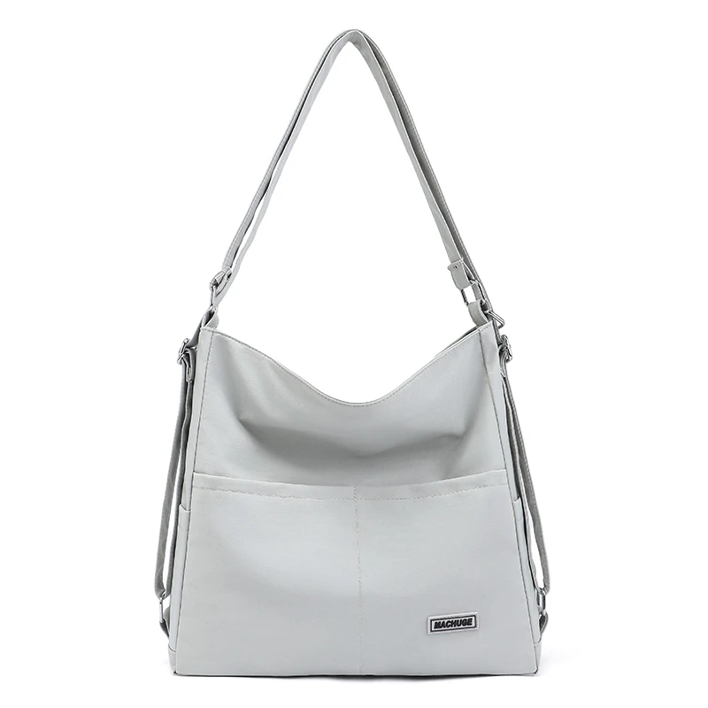

Nylon waterproof shoulder crossbody bag for women's commuting, 2024 new class tote bag