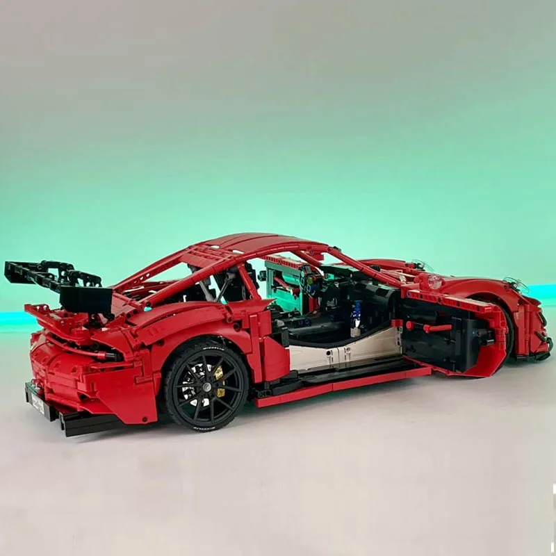 New Technical MOC-182607 TG Supercar 1:8 Scale Racing Car Hypercar Racing Car Model Building Blocks Kids Toys Birthdays Gifts