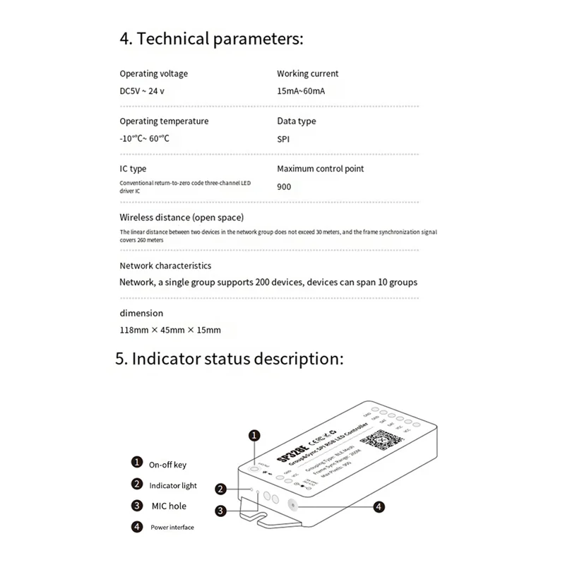 B27B Led Light Cont…