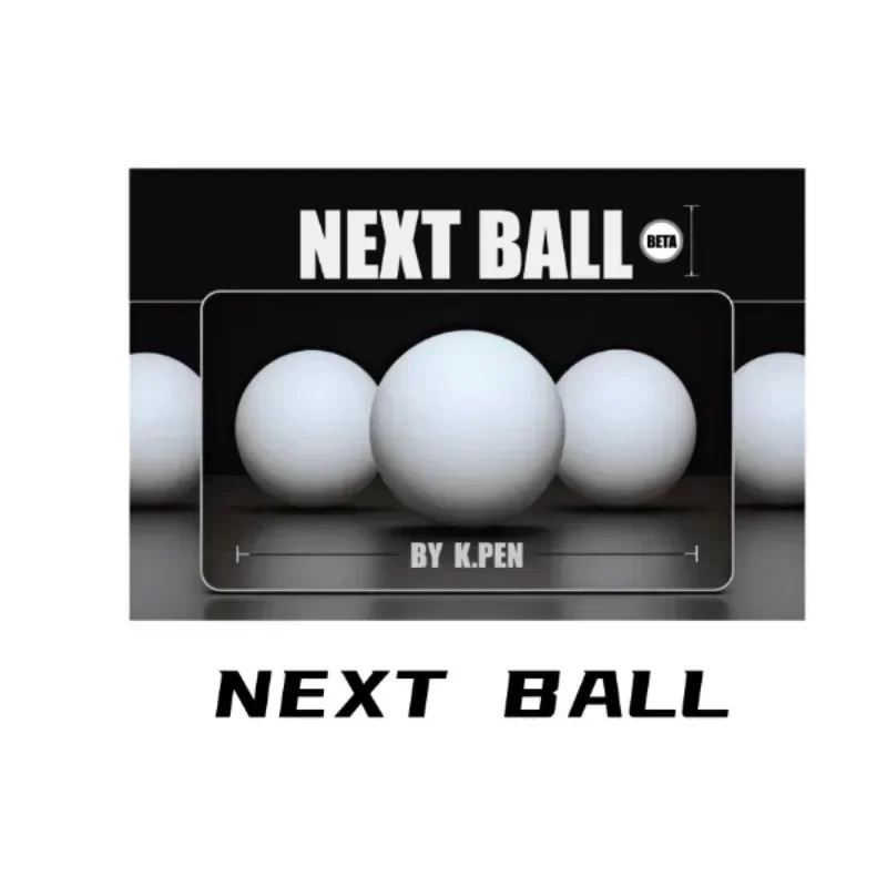 NEXT BALL Silicone Ball Stage Magic New Upgraded MULTIPLYINGBILLIARD BALLS Gimmicks Magic Props Illusion Close Up Magia Magician