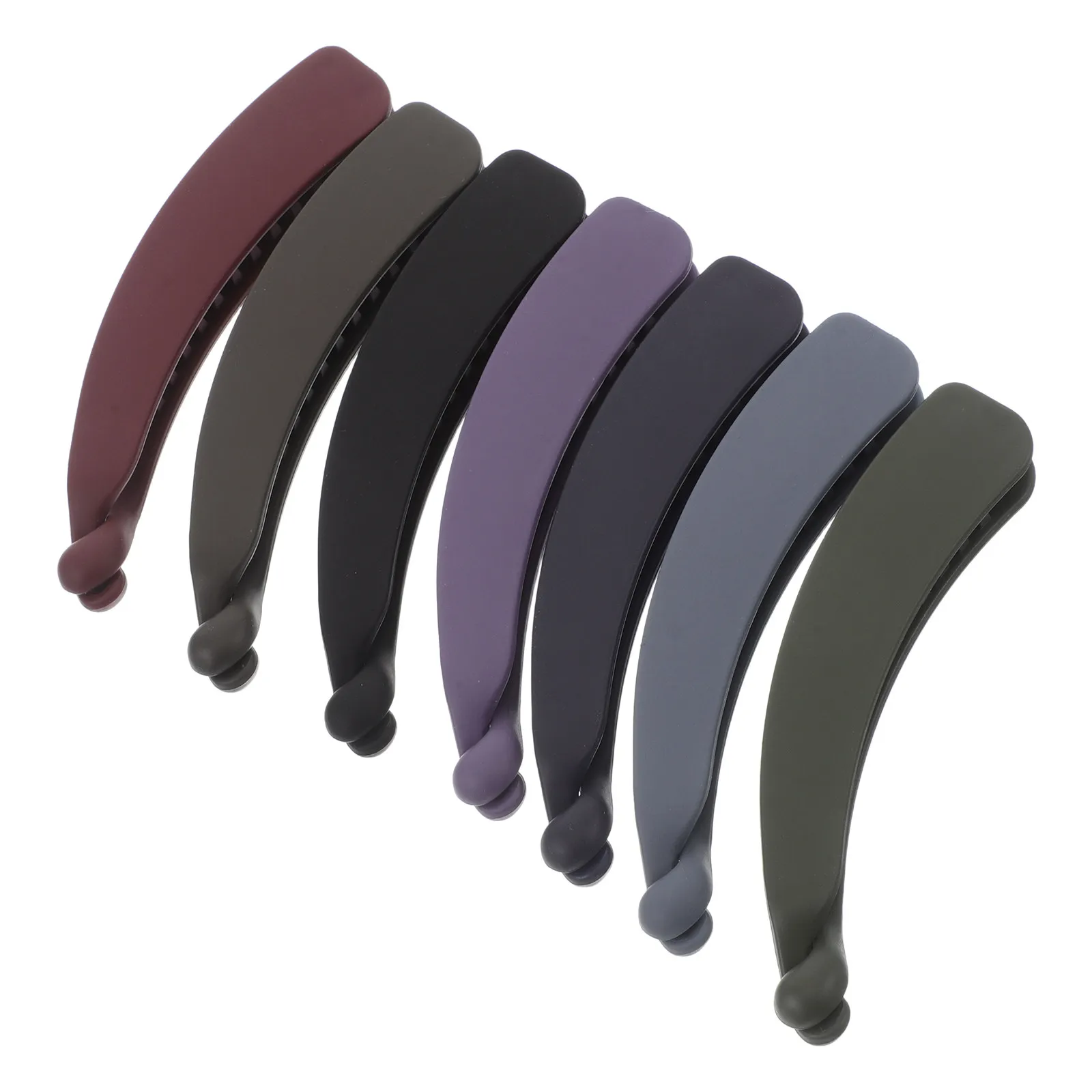 

7Pcs Banana Hair Clips for Women Strong Pc Material Lightweight Comfortable Wide Application for Thick Fine Curly Long Hair