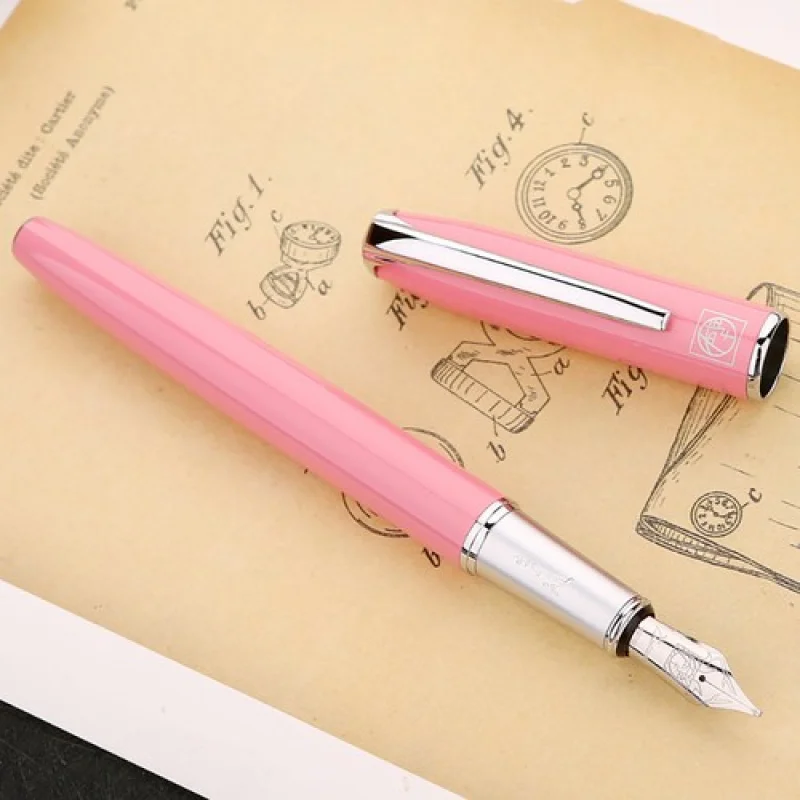 

A+ Picasso 916. Элегантная розовая авторучка Malage. Классическая ручка. Ручка для письма с тонким наконечником.