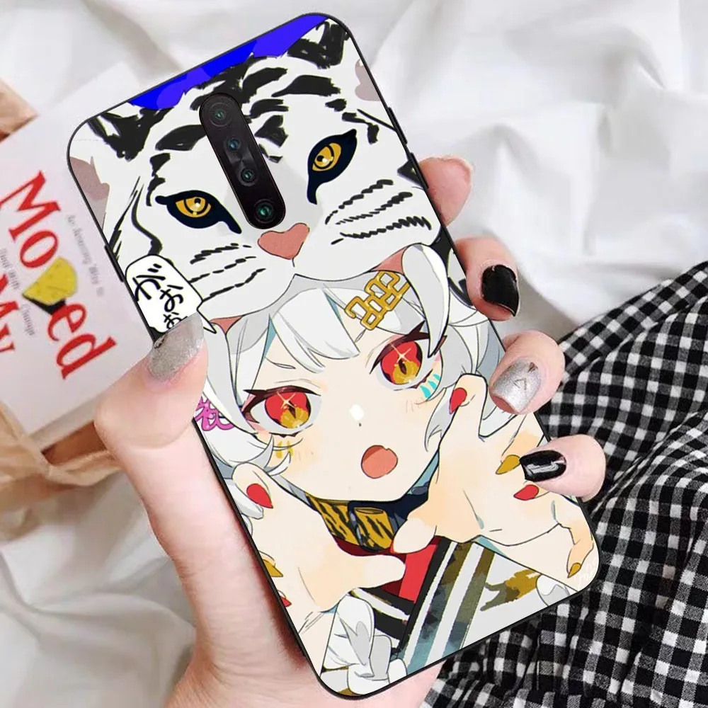 Coque de téléphone Anime Girl pour Redmi, 5, 6, 7, 8, 9, 10 Plus Pro, 6, 7, 8, 9 A, GO, K20, K30, K40 Pro Plus, F3, mignon