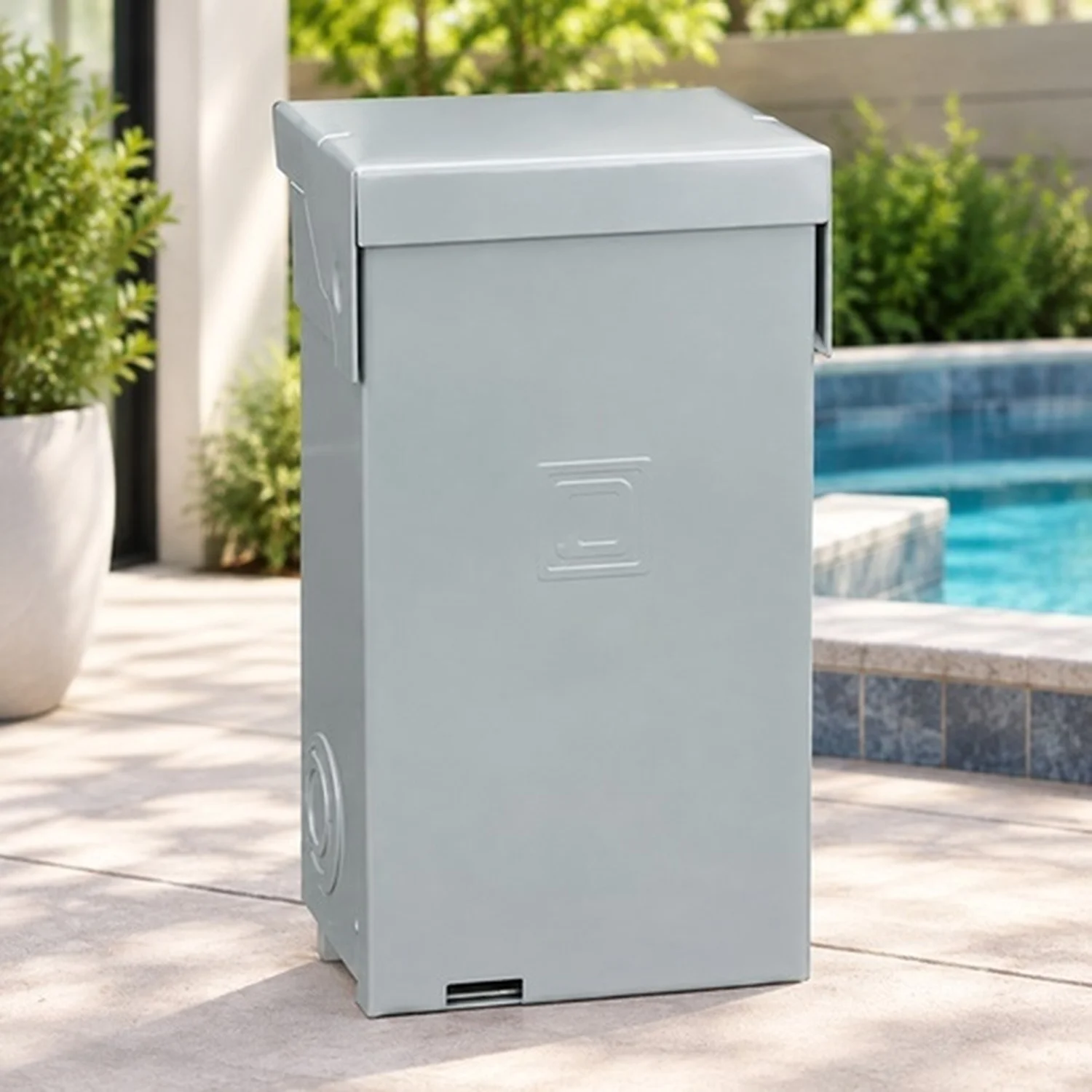 Square D - HOME250SPA Homeline Spa Panel, Load Center With 50-Amp Enclosed Main Breaker, 2-Pole, Ground Fault Interrupt