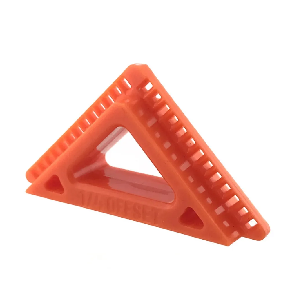

Molded Plastic Trim Spacer Tool 3/16" Offsets ABS Material Window Door Frame Alignment 1/8" Gap 1/4" Offsets