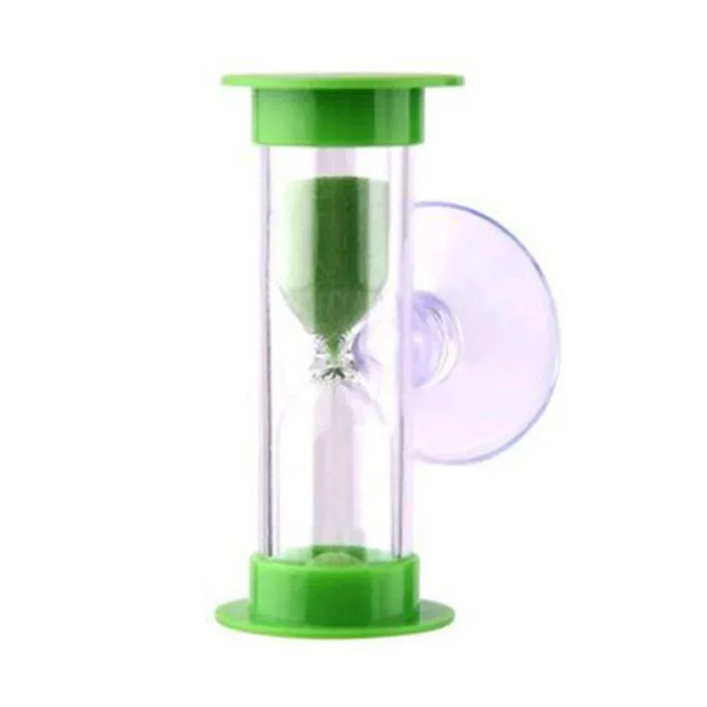 1pc Sand Hourglass Timer Sand Glass Clock Home Decor 2 Minutes Mini Hourglass Timer Clock Colorful Toothbrush Timer