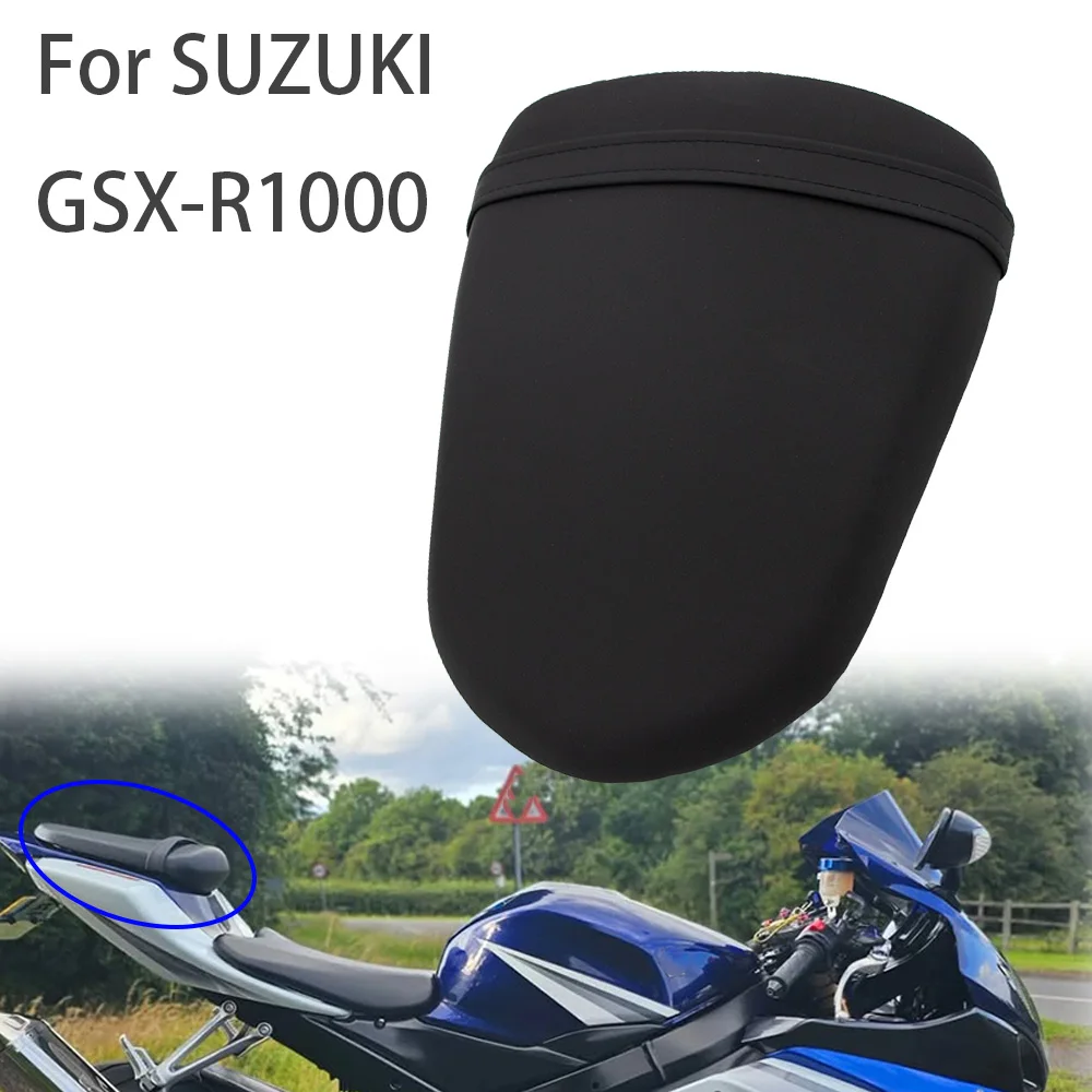 

Motorcycle Rear Passenger Cushion Pillion Seat Fit For Suzuki GSX-R1000 GSXR1000 2005 2006 GSXR 1000 K5 K6