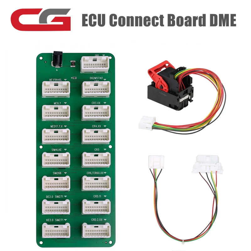 CG CGDI ECU Connecting Board DME Cable for ECU Data Reading and Clear Support ME9.7 (272)  MED17.7.X MSV80 MSD80 CR5 CR6/CR60.XX