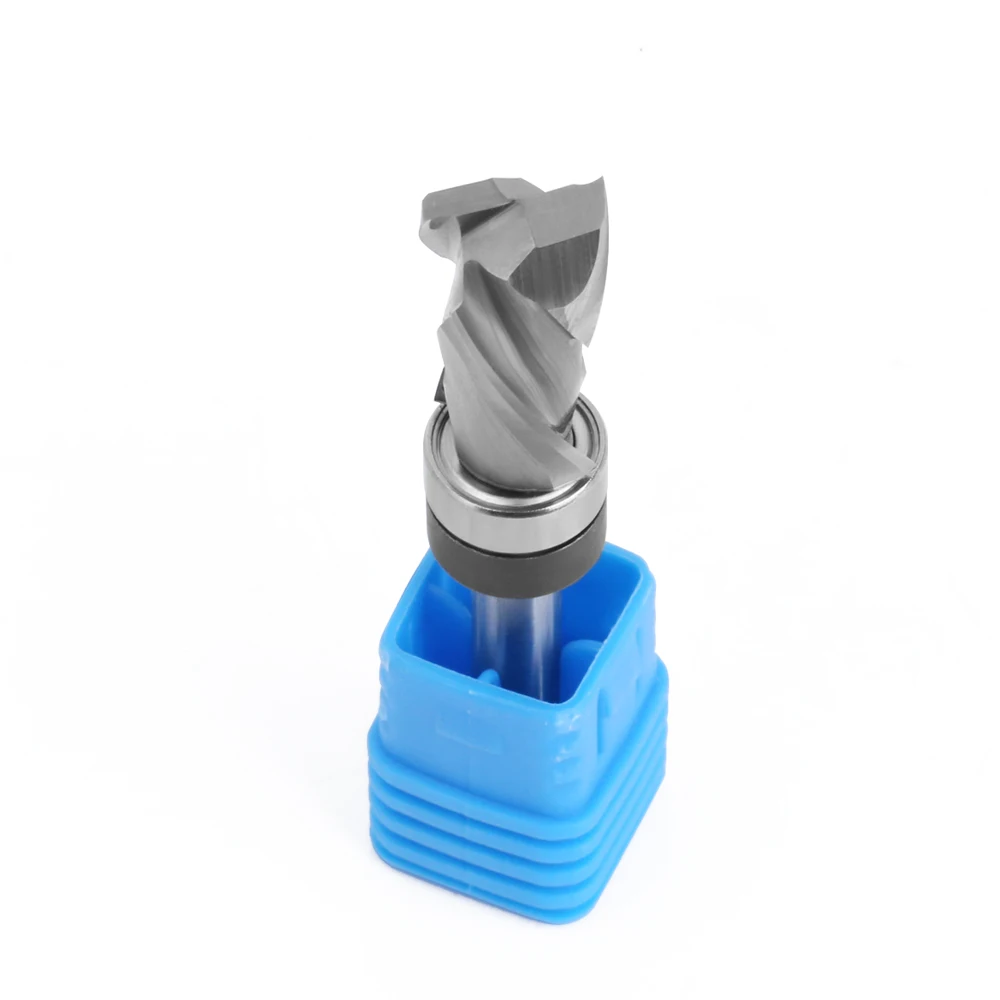 Imagem -05 - Lavie-cnc Router Bit para Carpintaria Rolamento Ultra-performance Compressão Flush Trim Carboneto Sólido End Mill na Haste
