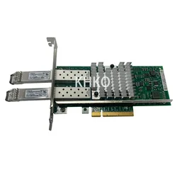 560SFP+ 10GB 2-port PCI Express Ethernet ADAPTER Card 669279-001 W/ (2) 10GB SFP+ Ethernet/ Optical Fiber Network Cards