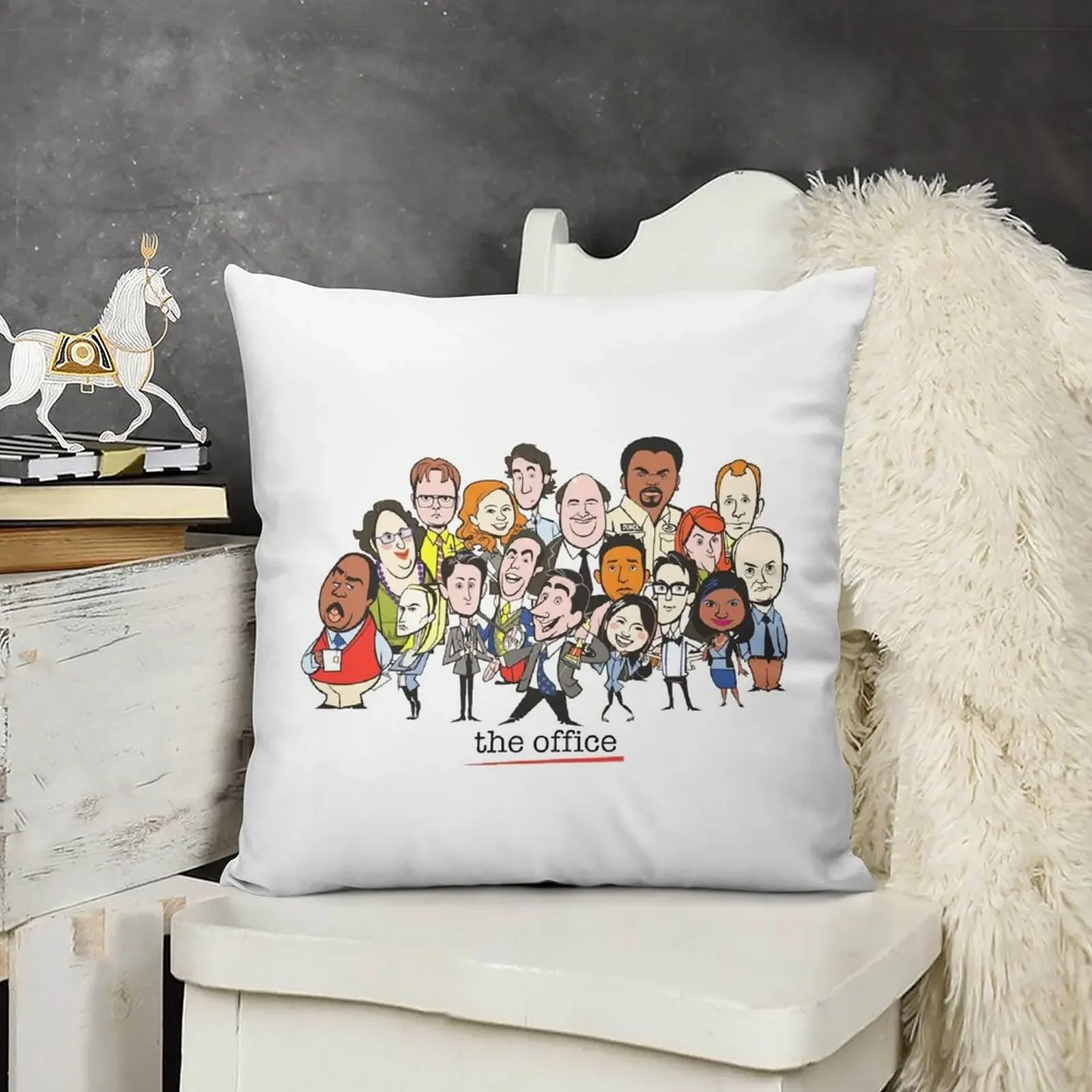

The Office Cast Tv Throw Pillow Sofa Cushions Pillowcase Cushion pillow