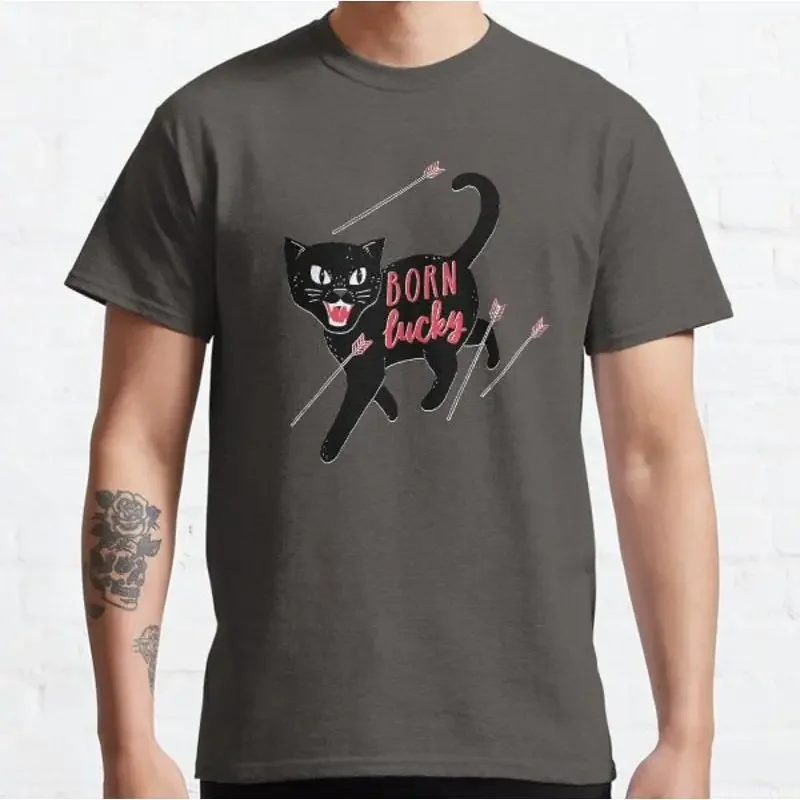 Born Lucky Classic T Shirt