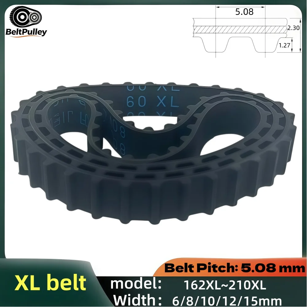 XL Timing Belt 162-210XL 6/8/10/12/15mm Wide Rubber for CNC 3D Printer Laser Engraver Parts