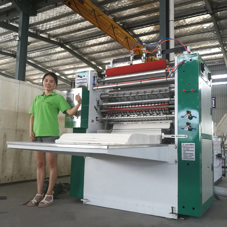 YG Full Automatic Facial Tissue Paper Making Machine Facial Paper Machine Facial Tissue Paper Product Making Machine