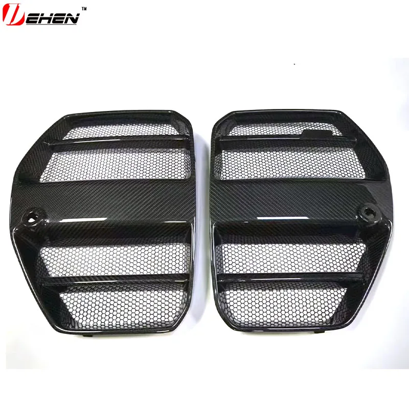 

Bumper Racing Grills For BMW G80 G81 M3 G82 G83 M4 2021-in Real Carbon Fiber Front Kidney Grille xDrive Competition Auto Fitment