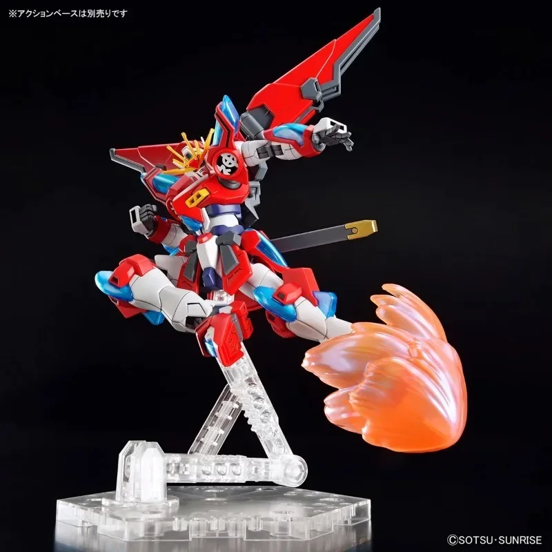 Em estoque BANDAI Gundam Build Metaverse HG 1/144 SHIN BURNING GUNDAM Ver. Figura bonecas colecionáveis estatueta ornamento presente