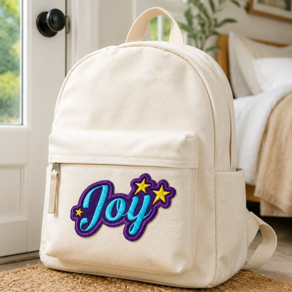 Custom Embroidered Heart Name Patches with Name/Text - Magic Tape Suitable for Backpacks,Clothing,Hats,Pet Apparel - Multi-Color