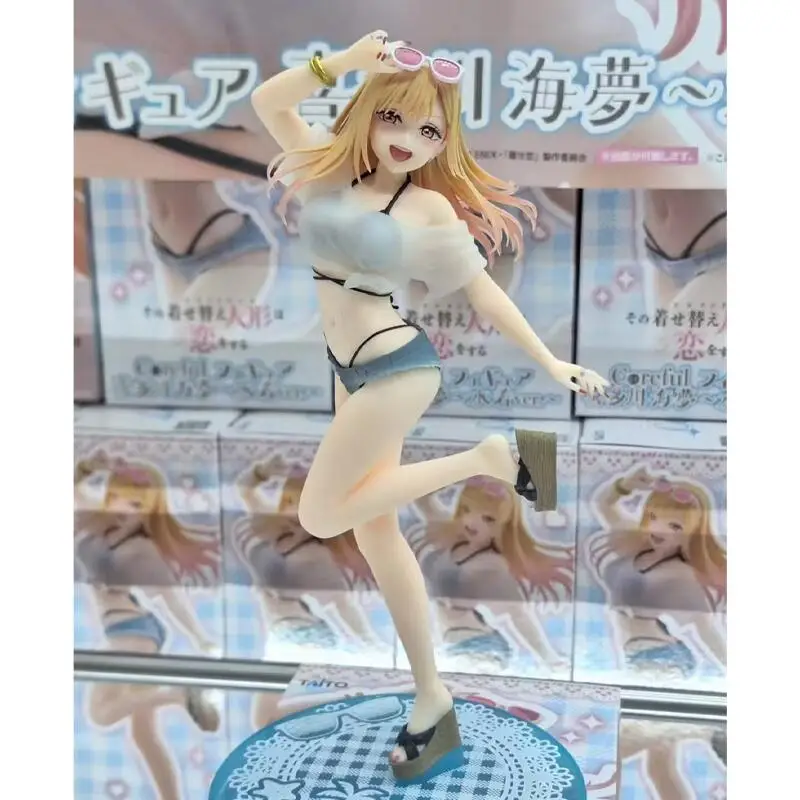 

Genuine In Stock Original Taito My Dress-Up Darling Coreful Figure Marin Kitakawa Anime Figure Model Desktop Ornament Doll Toys