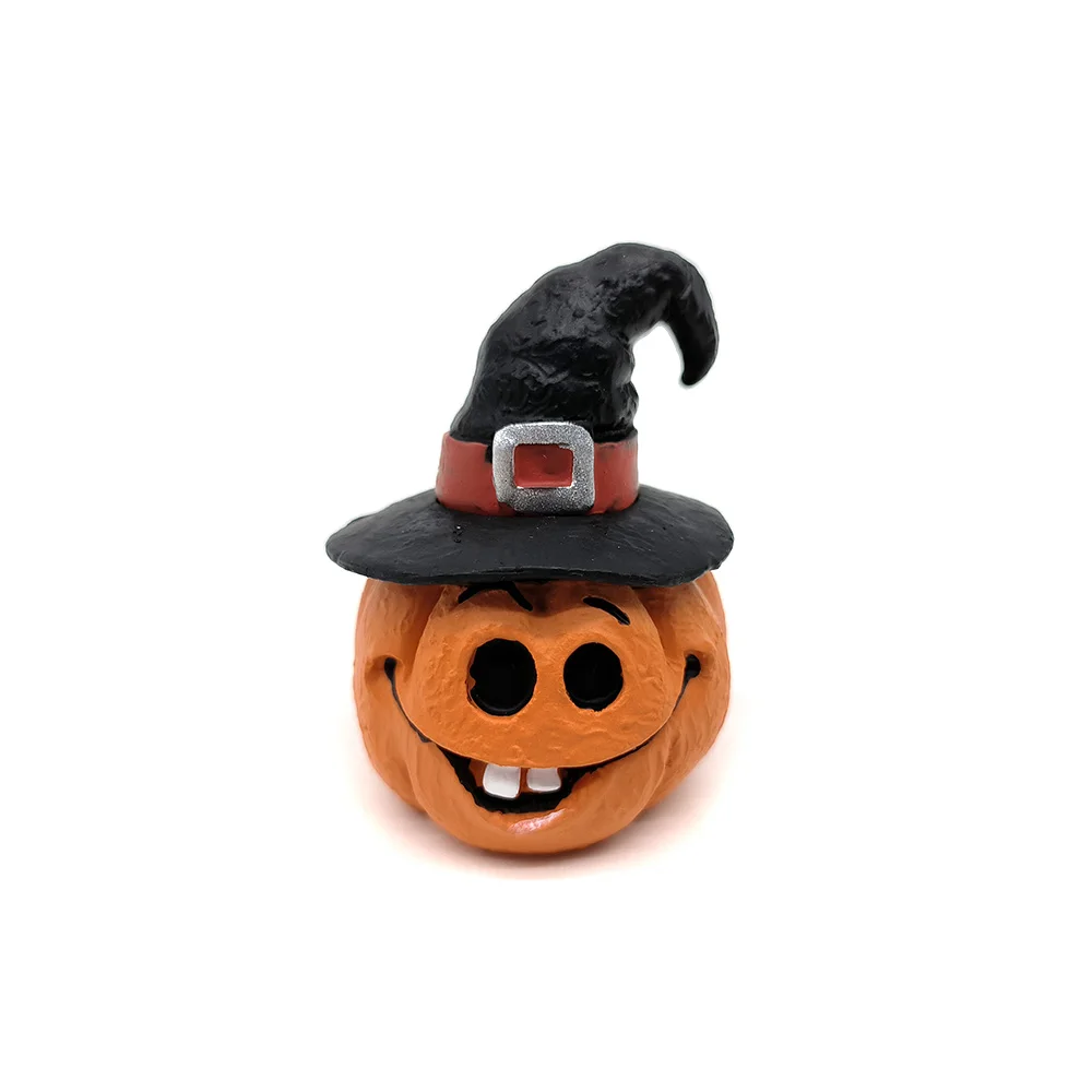 Anime Q Version 6PCS Halloween Mummy Pumpkin Decorations Tabletop Trendy Toys Figurines Bagged Models Collectibles