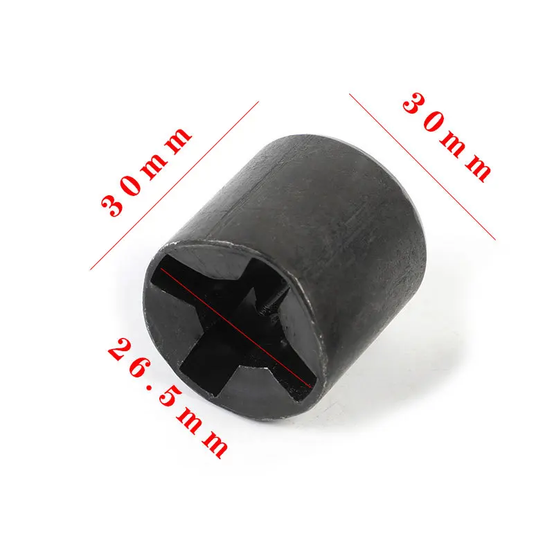 Thickened Alloy Jack Socket for Electric Wrench Coupling Ensures Long-Term Durability Under Regular Mechanical Load Conditions