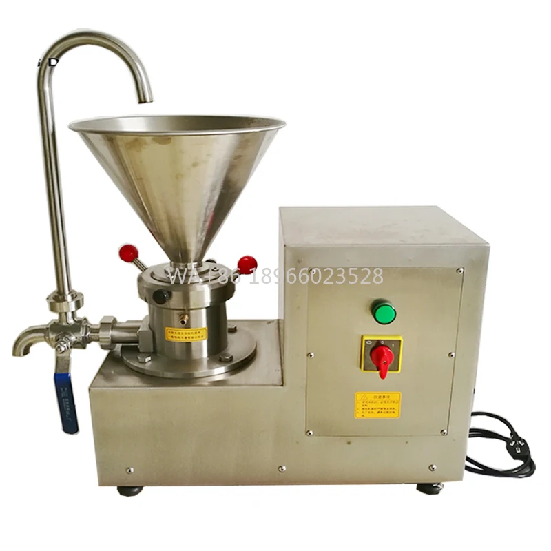 آلة طحن زبدة الفول السوداني الطحينة التجارية المصنوعة من الفولاذ المقاوم للصدأ