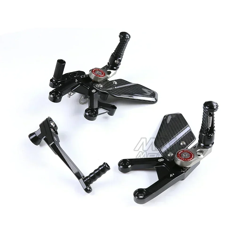 For HONDA CBR1000RR 1000RR-R 2022 2023 Motor Adjustable Rearsets Foot Pegs Rider Footrest Rear Set CBR1000 RR/RR-R 2020 2021