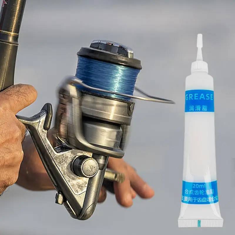 Lubricating Grease Fishing Reel Oil Reel Grease lubricant Bearing Maintenance Bait Casting High Quaility Fishing Tool 20ML