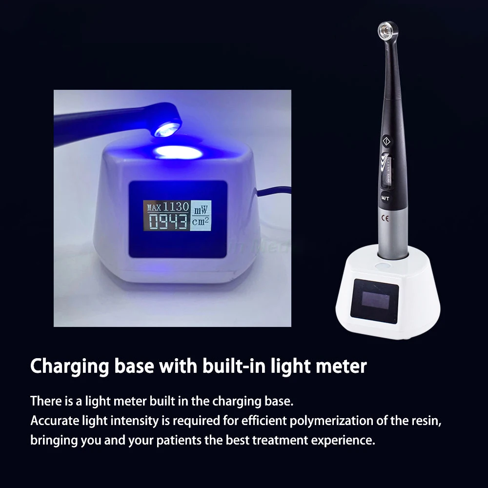 Dental Curing Light Wireless Led Dental Light Curing Lamp Cordless Adjustable Blue Light Curing Machine Solidify Dental Tools