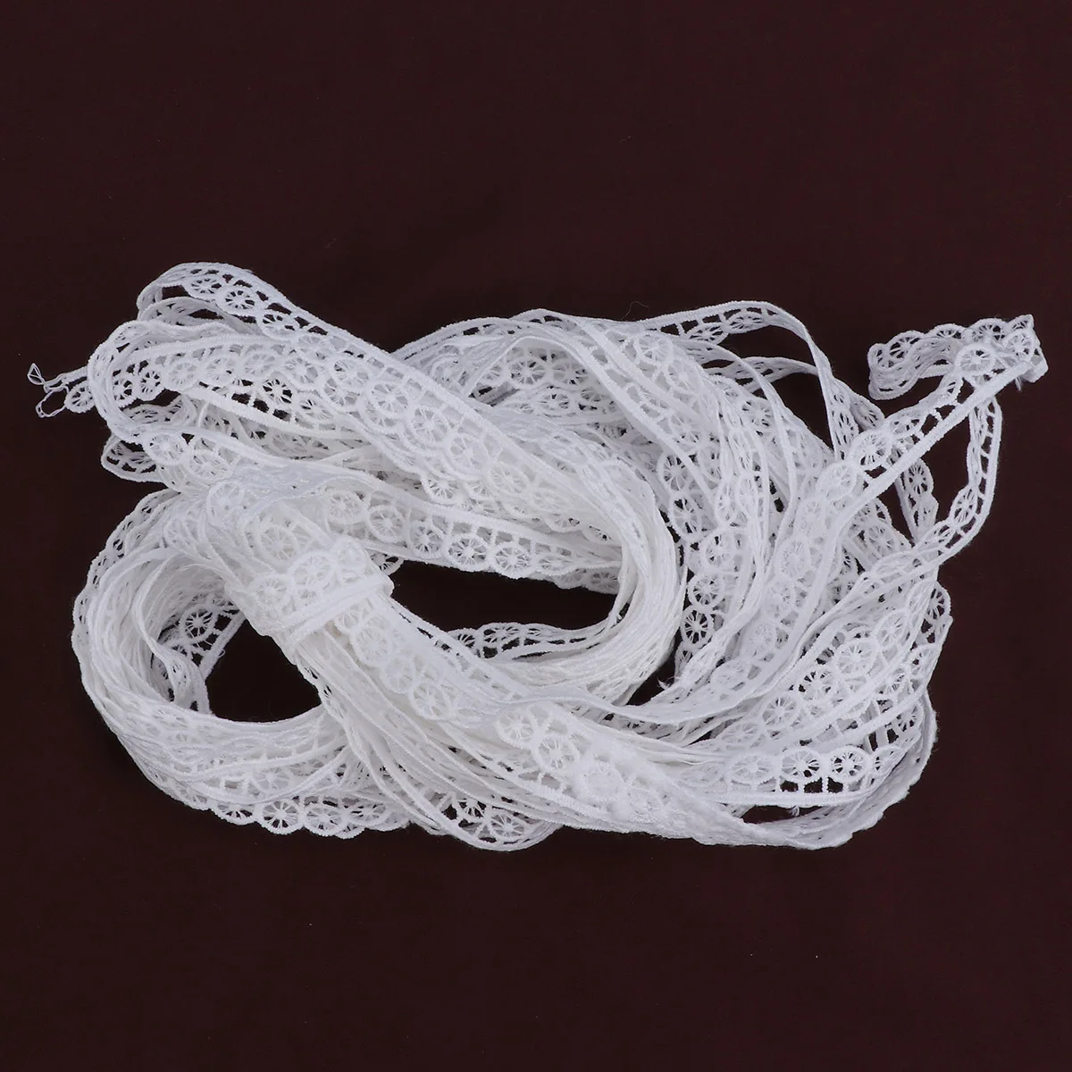 

10 Yard 920X1Cm White Lace Fabric For Wedding Dress Flower Border Trim Decorative Applique Lingerie Curtain Craft Diy Accessory