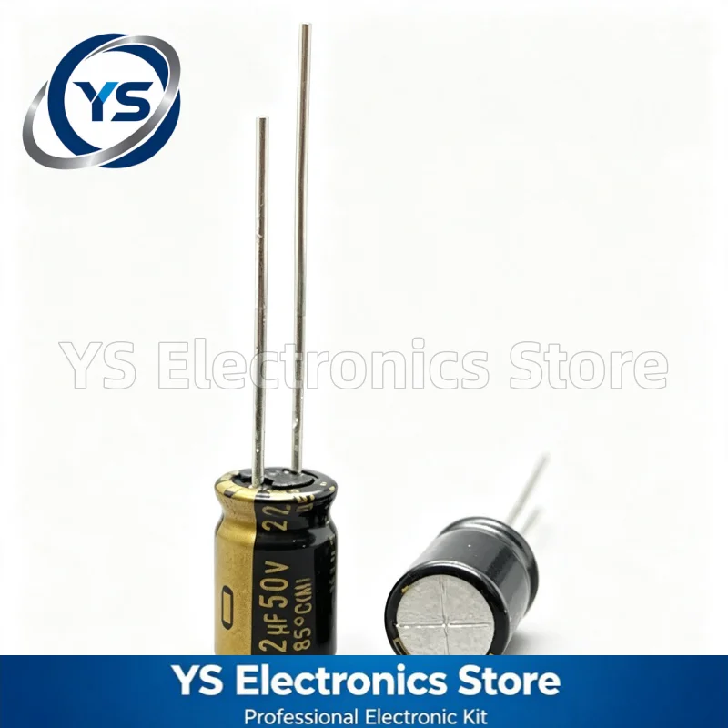 10-200pcs Nichicon MUSE KZ 22UF50V 8x11.5mm UKZ1H220MPM1TA 50V22UF 22UF 50V Hi-Fi Audio Capacitor Copper Feet New and Original
