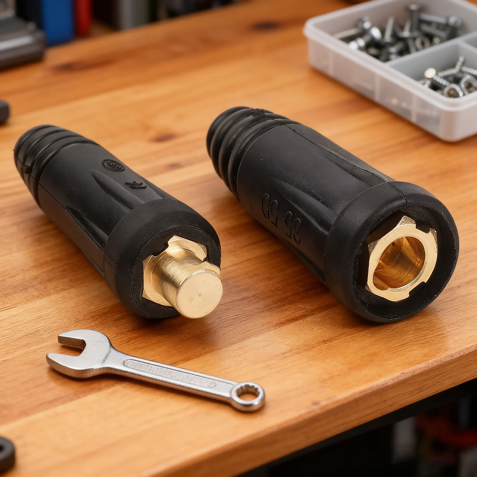 Welding Operations Quick Fitting Connector Male Female Connector Copper Connector Length 170mm Easy Installation