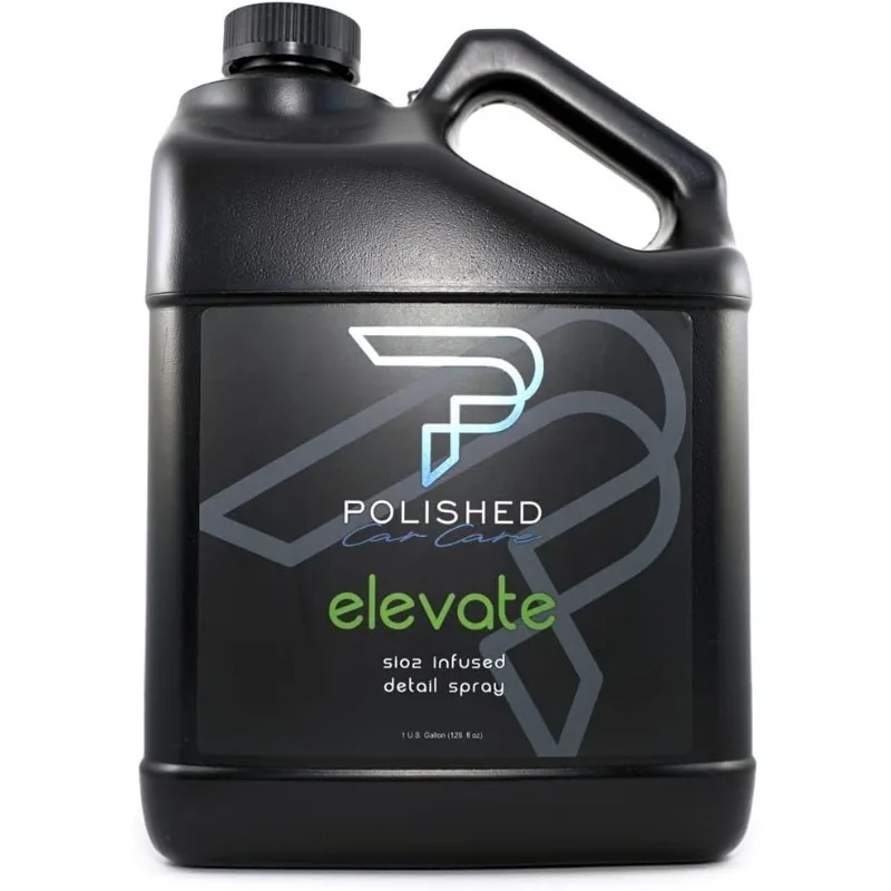 

Elevate - High Gloss Ceramic Coating | SiO2 Infused Waterless Car Wash & Wax Spray | Hydrophobic Paint Protection for Cars, Truc