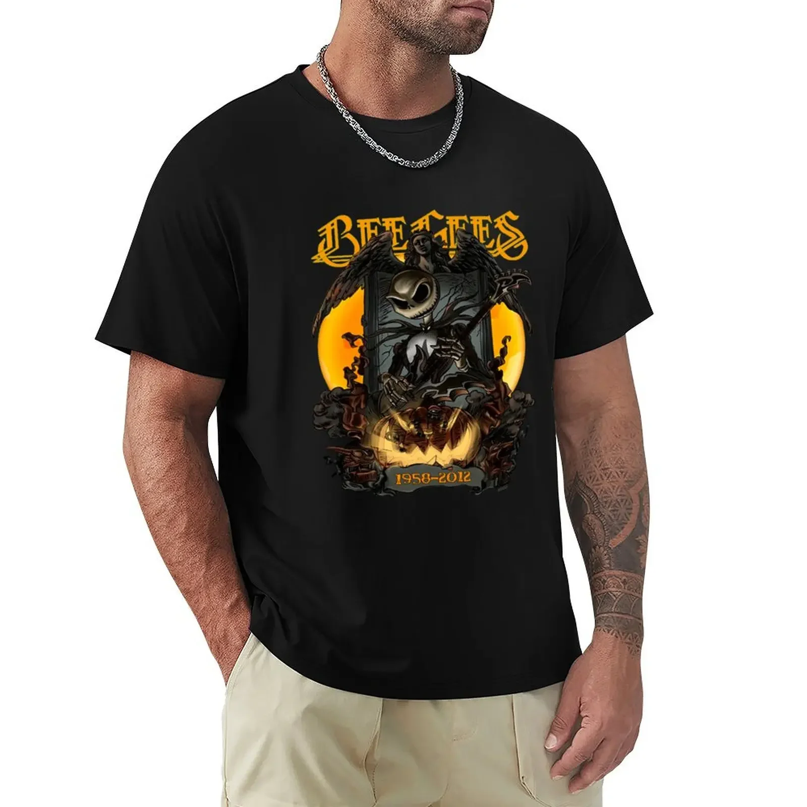 Jack Bee Gees Halloween 1958 2012 Gift For Men Women T-shirt boys animal print sweat big and tall t shirts for men