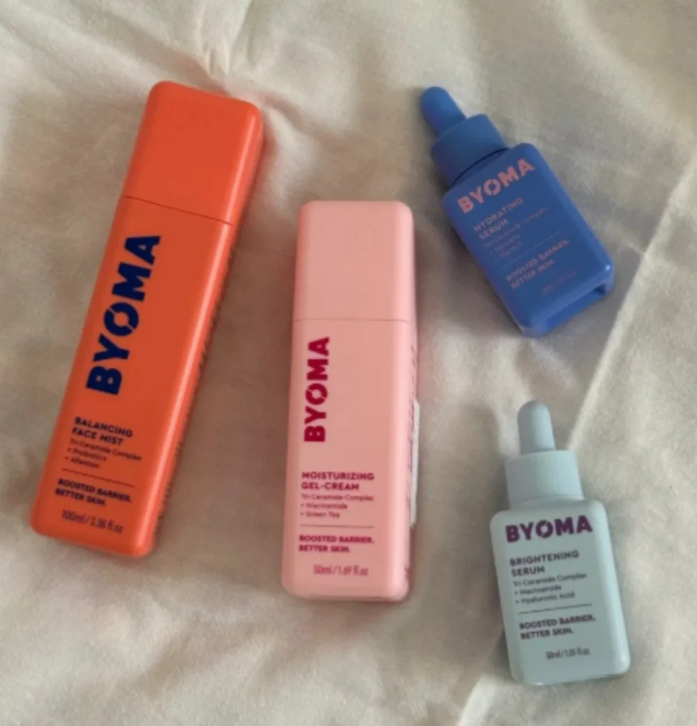 INS HOT BYOMA Barrier Repair Kit - Hydrating Recovery Oil Serum Gel Cream Instant Radiant Anti-Wrinkle Daily Skin Care For Women view 4