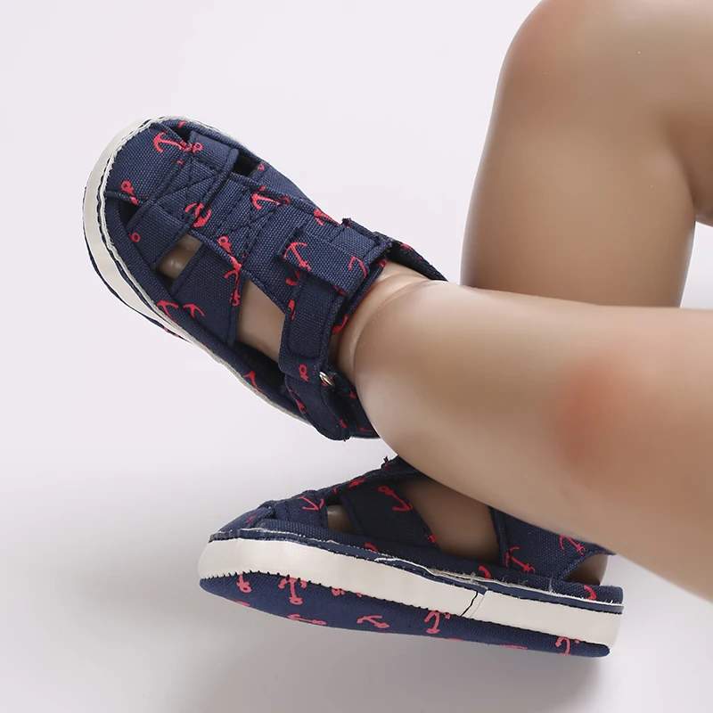 

Sandals Shoes Soft Sole Summer 0-18Months Kids Newborn Baby Boys Girls Fashion Summer Soft Crib Shoes First Walker Anti Slip