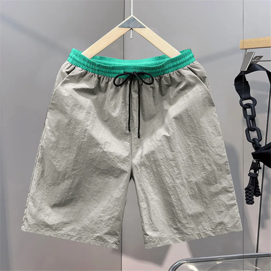 Summer Beach Shorts Men Plus Size 12XL Shorts Male Fashion Casual Elastic Waist Short Pants Big Size 12XL