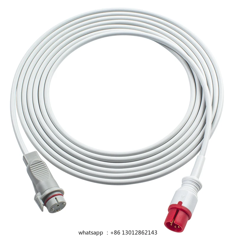 

NewCâble Drager IBP Vers B.D 6 Broches 3,5M Pour Spacelabs AAMI Edan Mindray, 2 Pièces Par Paquet