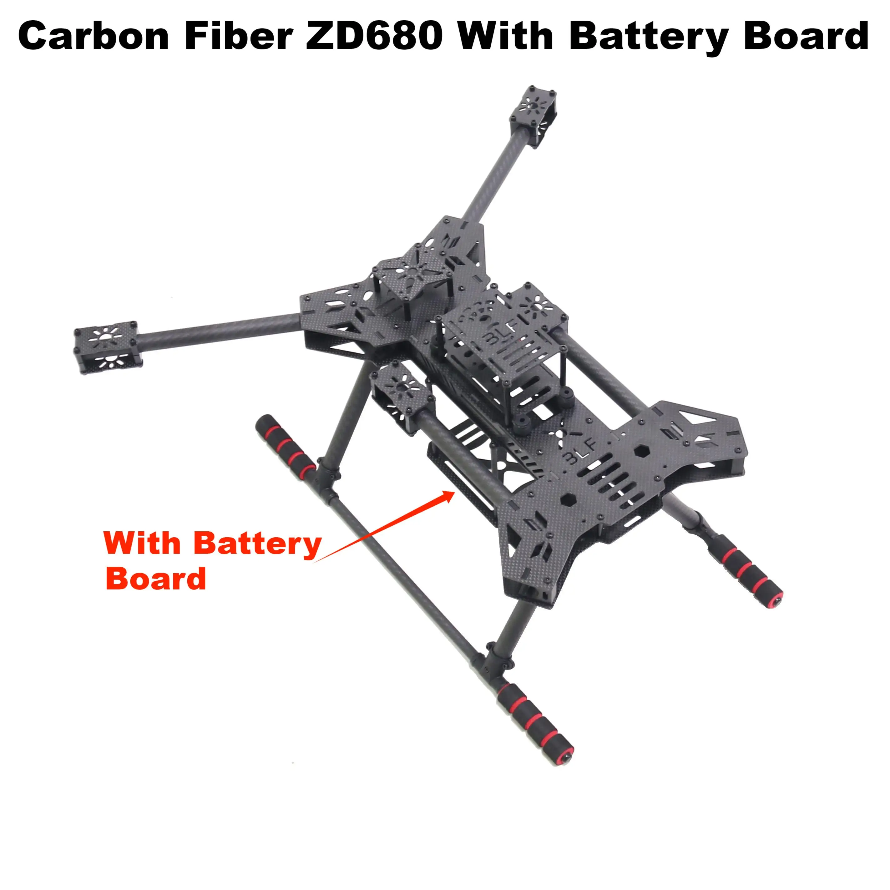 

AN NEW ZD680 PRO M8N/M9N/M10 Full Carbon Fiber Hexa-Rotor Foldable Arm Hexacopter Frame Kit PIXHAWK with Unflodable Landing Gear