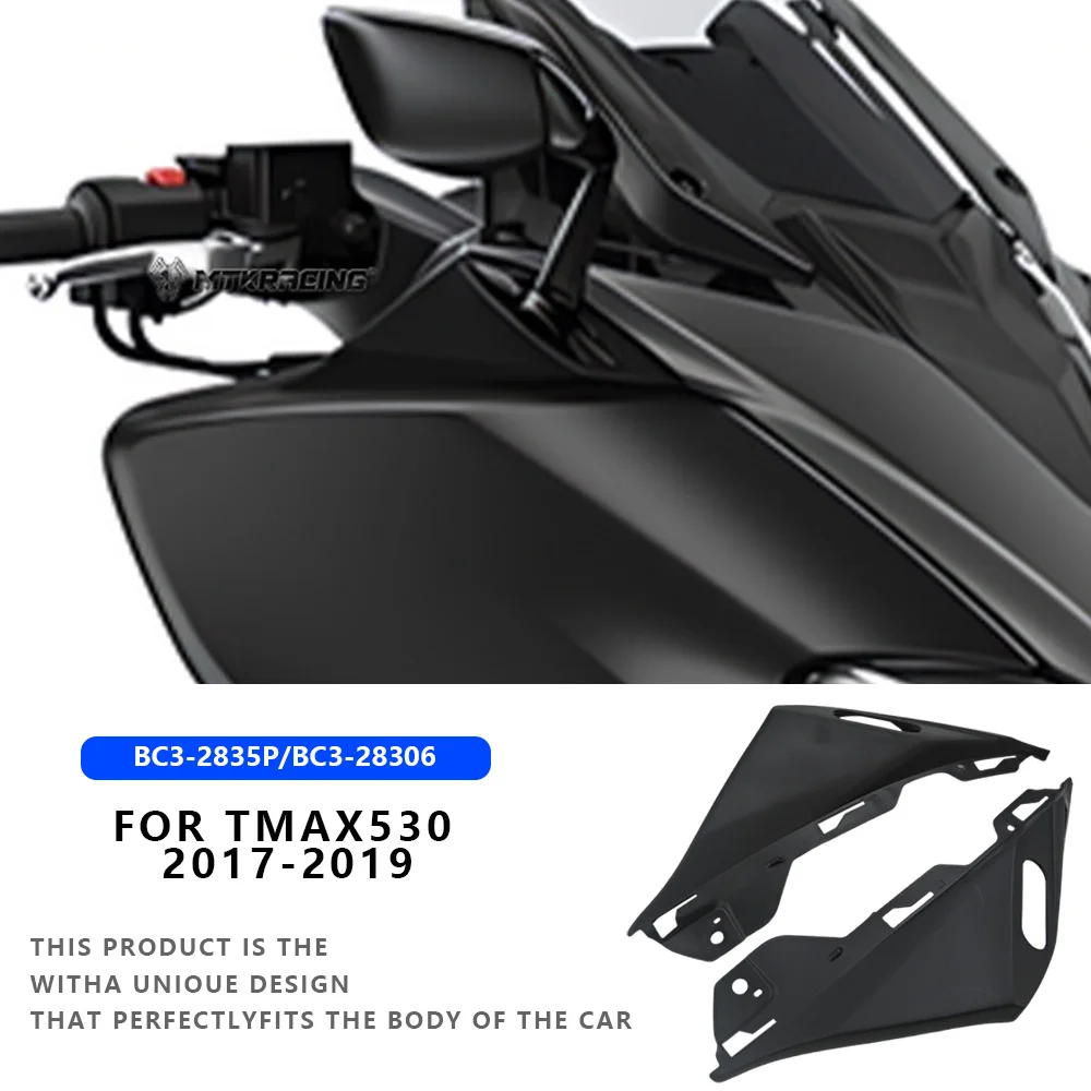

MTKRACING For YAMAHA TMAX 530 2017-2019 Motorcycle Accessories Head Fairing Nose Front Upper Side cover Side Fairing Parts