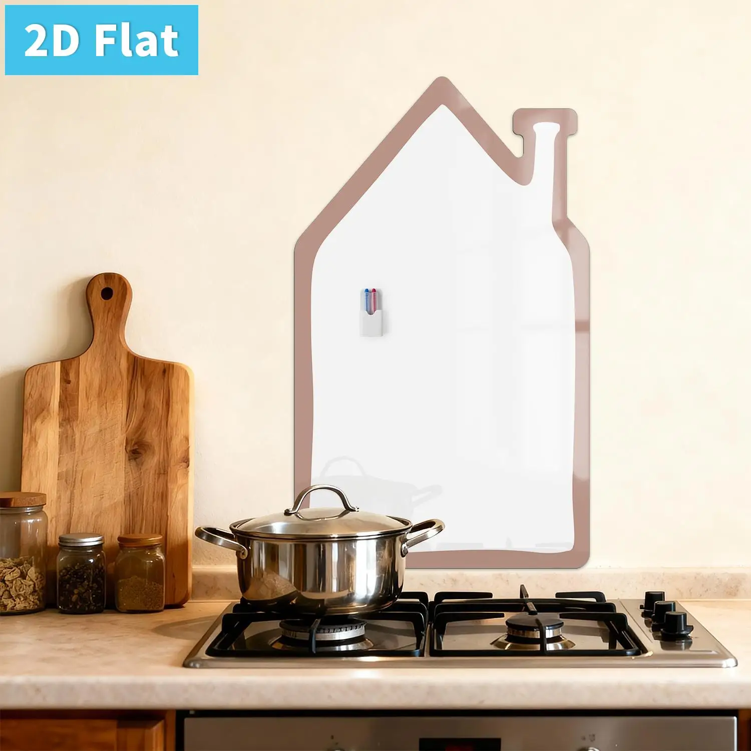 1-piece-modern-magnetic-whiteboard-with-portable-graffiti-wall-irregularly-shaped-frame-with-house-design-40-67cm-60-100cm